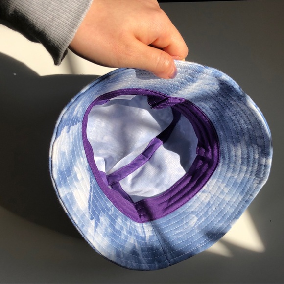 New Blue tie dye bucket hat - Picture 4 of 4